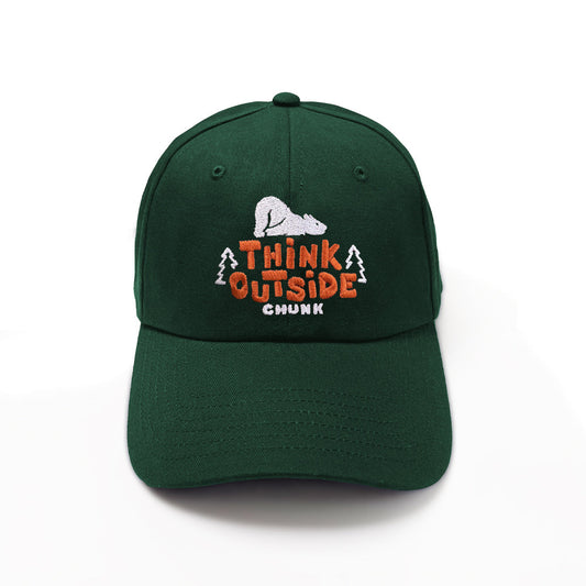 Think Outside Bottle Green Cap