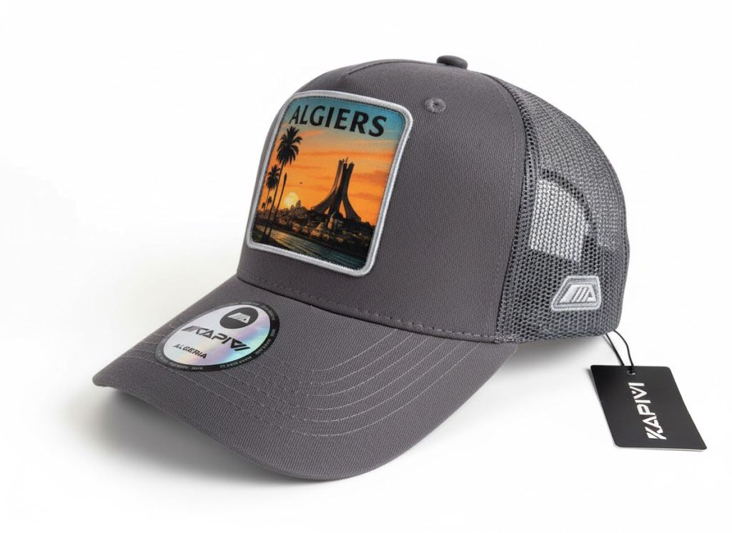 Gray Algiers Cap