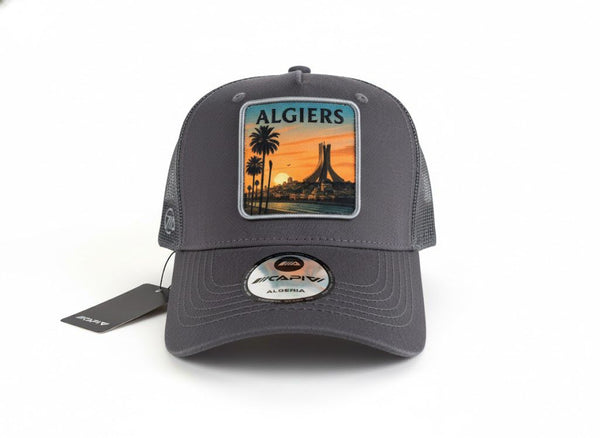 Gray Algiers Cap