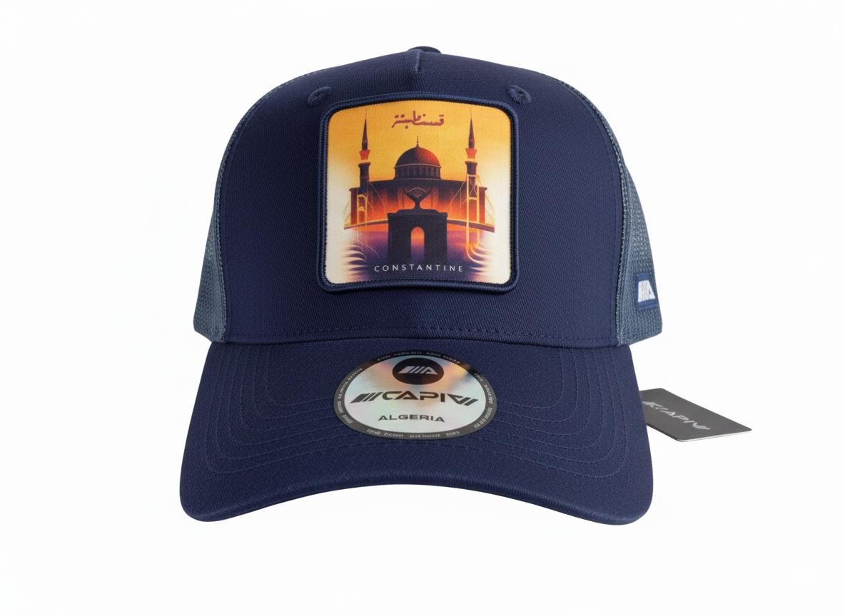 Navy Blue Constantine Cap