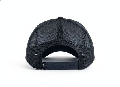 Black and Emerald Green Bejaia Cap